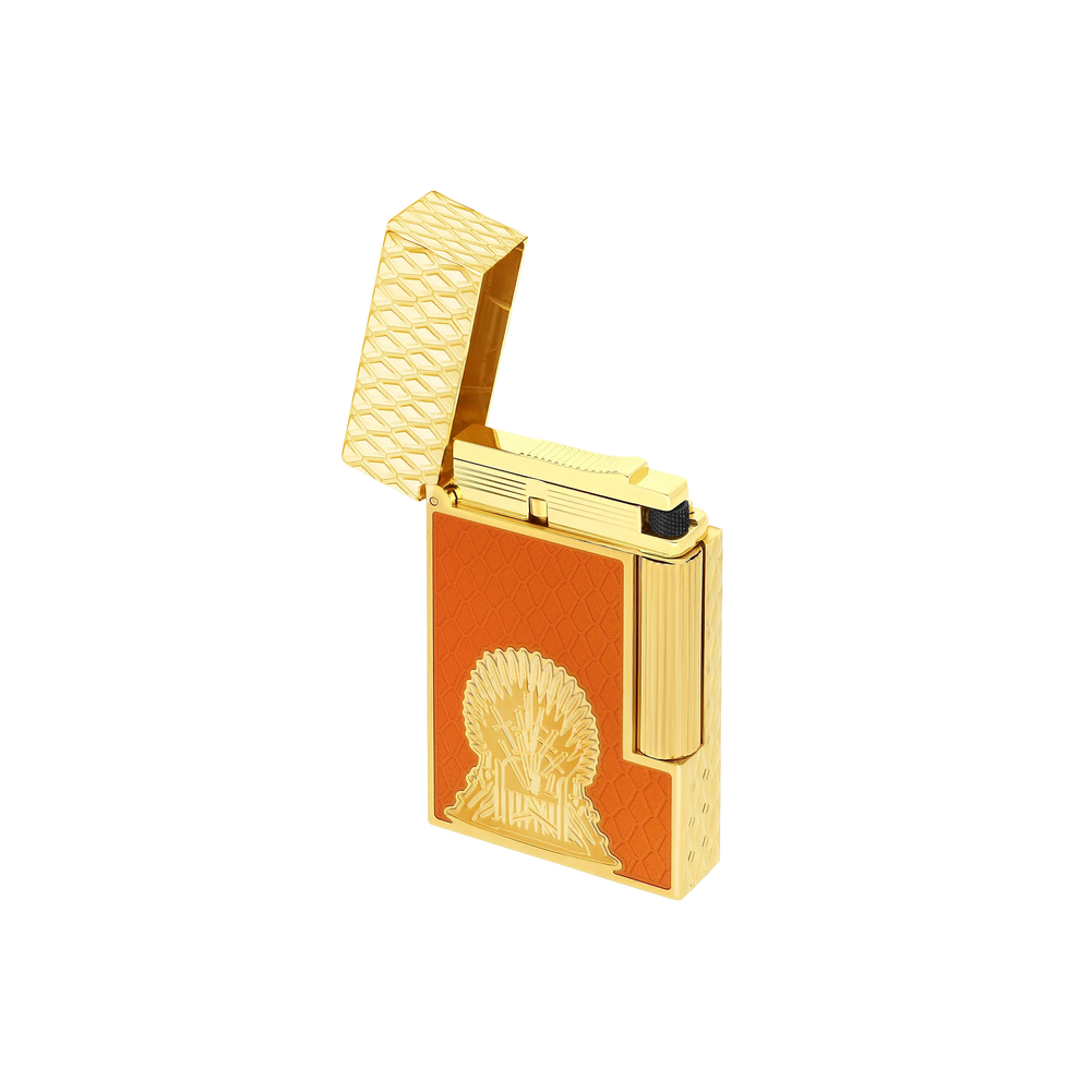 S.T. DUPONT Ligne 2 Lacquered Game of Thrones Fire Orange Lighter/Briquet C16413