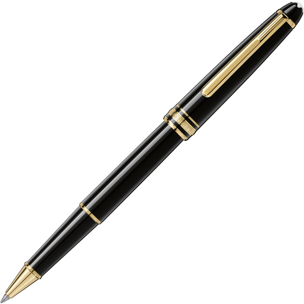 Meisterstuck Gold-Plated Black Resin - Classique Rollerball 12890