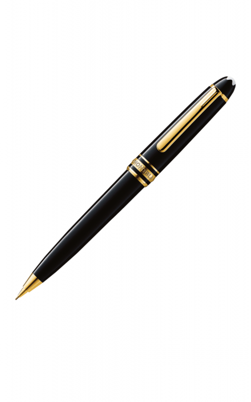 Meisterstuck Gold-Plated Black Resin - Mozart Mechanical Pencil, .7mm 108731