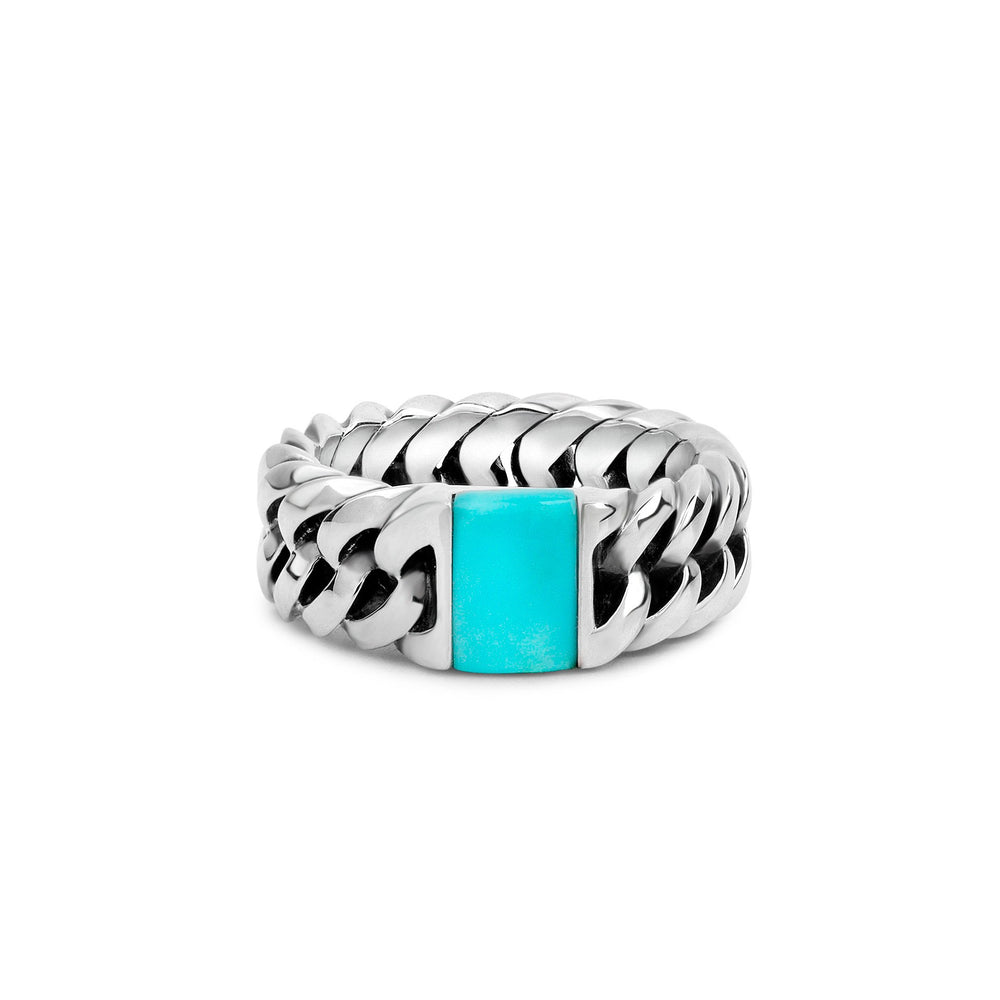 Chain Stone - Turquoise, Ring 603 TQ