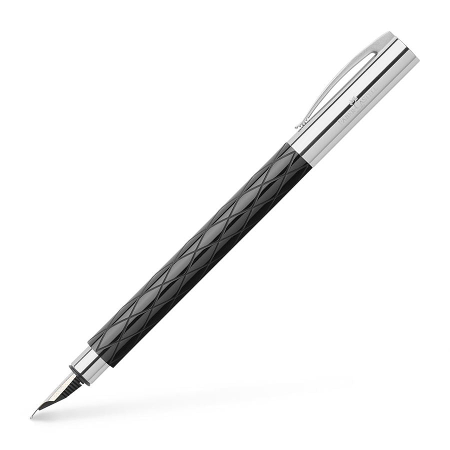 Ambition Rhombus fountain pen, M, black 148920