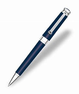 Montegrappa Parola, Ballpoint, Blue with White Accents