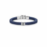 Bracelet Cordon Denise, Mix Bleu 780MIX BU