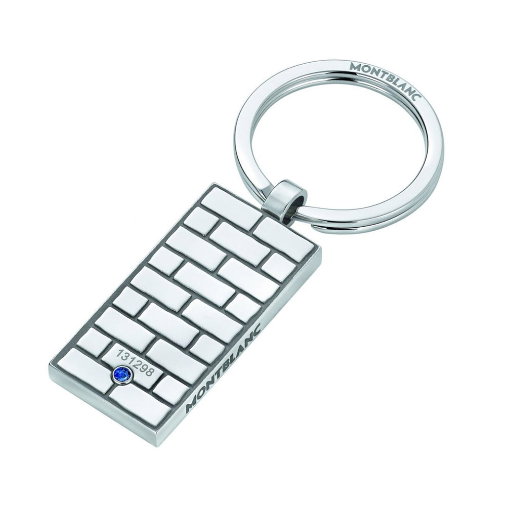 Key Ring, Unicef 2013, Stainless Steel, Blue Sapphire 109402