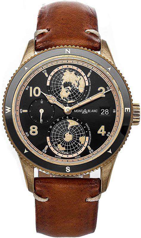 Montblanc 1858 Geosphere Limited Edition, 42 mm, Dual time 119347