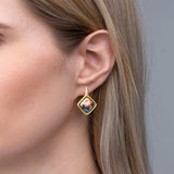 Boucles d'oreilles Carré, Claude Monet, Orangerie CM492CR1/8011 ST