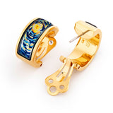 Mini-Creole Earrings, Vincent Van Gogh, Eternite