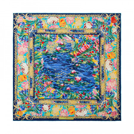 Silk Scarf  Carré, Hommage a Claude Monet, Orangerie